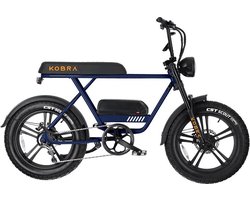 KOBRA V1.2 - Fatbike - Blauw - 250W - Elektrische Fatbike