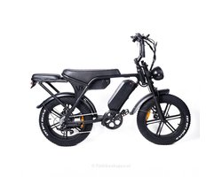 Ouxi V8 Max (Dubbele Accu) - Zwart - 250W - Elektrische Fatbike