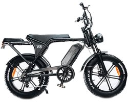 Ouxi V8.3 - Fatbike - Zwart - 250W - Elektrische Fatbike