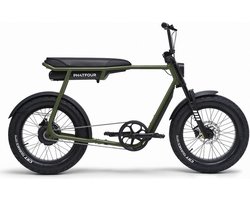 Phatfour FLX - Fatbike - Groen - 250W - Elektrische Fatbike