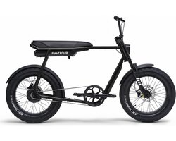 Phatfour FLX - Fatbike - Zwart - 250W - Elektrische Fatbike