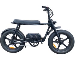 Pulse Q1 City - Fatbike - Zwart - 250W - Elektrische Fatbike