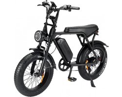 Qivelo Shuttle Ouxi V10 - zwart - elektrische fatbike