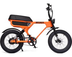 STOER Bikes S1+ - Fatbike - Oranje - 250W - Elektrische Fatbike