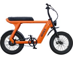 STOER Bikes Urban X - Fatbike - Oranje - 250W - Elektrische Fatbike