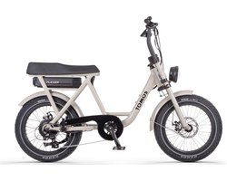 Tomos Flexer - Lage instap - Fatbike - Zand - 250W - Elektrische Fatbike