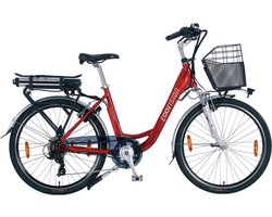 E- Vision Alegria D 46 cm / 26 inch wiel  rood 7 speed