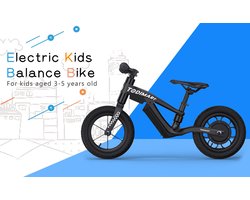 Elektrische Kinderfiets - Loopfiets - 12 inch wielen - 100 Watt - 3 jaar en ouder