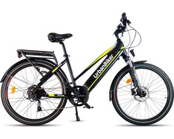 Urbanbiker Viena | Elektrische Hybride Fiets | 140KM Actieradius | Geel | 26"