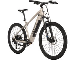 Adore Fiets (elektrisch) ADORE E-MTB 27,5” Alu Mountainbike GV-650 Heckmotor 50NM / 15Ah Geborsteld Zilver mat - 48 cm