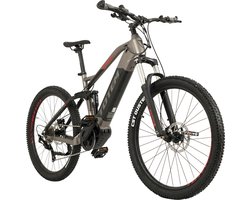 Totem Fiets (elektrisch) TOTEM E-MTB Volledig 27,5” Carry Pro middenmotor 80NM / 20Ah grijs/zwart - 51 cm