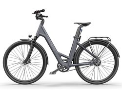 A Dece Oasis A28 Air Elektrische stadsfiets Grijs - Samsung batterij - Carbon Belt - Torque Sensor - IPX7 Display - Hydraulische schijfremmen - Voorvork met vering