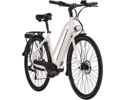 Adore Fiets (elektrisch) Alu E-Citybike Dames Hollandia Mantova 28'' E-Bike wit 7 versnellingen - 49 cm