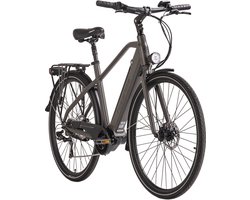 Adore Fiets (elektrisch) Alu E-Citybike Heren Hollandia Mantova 28'' grijs 7 versnellingen - 52 cm