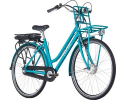 Adore Fiets (elektrisch) E-Citybike 28 '' Adore Cantaloupe blauw - 49 cm