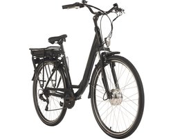 Adore Fiets (elektrisch) E-stadsfiets dames Hollandia Lido 28'' e-bike 7 versnellingen zwart - 49 cm