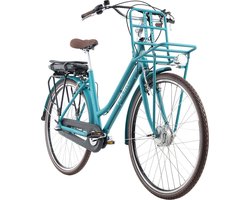 Adore Fiets (elektrisch) Pedelec e-bike stadsfiets 28 '' Adore Cantaloupe blauw - 49 cm