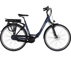 AMIGO E-Faro S2 Elektrische Fiets - E-bike 28 Inch - 49 cm - 7 Versnellingen - Rollerbrake - 468 Wh Accu - Matblauw