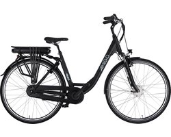 AMIGO E-Faro S2 Elektrische Fiets - E-bike 28 Inch - 49 cm - 7 Versnellingen - Rollerbrake - 504Wh Accu - Matzwart