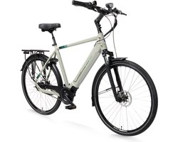 Amslod Denton E-LV Elektrische Fiets - City Elite collectie - Maat L (56cm) - Arden Green - 360Wh accu