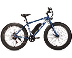 Avon X6 250w E-bike Fatbike 250w Motor 26 Inch Blauw Gratis Rijklaar Bezorgd