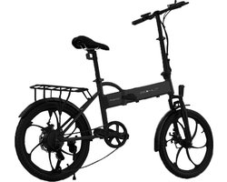 Bohlt R200 Elektrische Vouwfiets - 280Wh accu - 6 versnellingen - Zwart