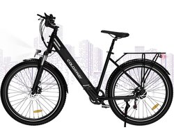 Colorway Elektrische Fiets BK18 - 27.5*2.8 Inch City Commuter EBike met Afneembare 36V 15Ah Lithium Batterij - Mountain E-Bike met 250W Motor - 7 Versnellingen - IP54 Waterdicht