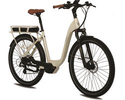 DUKER Bella 28 Inch E-bike H46 8 Speed Cream