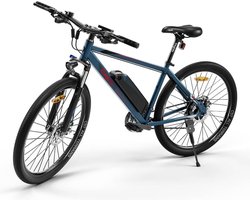 Eleglide M1 Upgrade-versie voor elektrische fietsen 27,5inch 250W Hall borstelloze motor 36V 7,5Ah verwijderbare batterij 25km/u maximale snelheid SHIMANO shifter 21 snelheden tot 65km maximaal bereik IPX4 aluminium frame dubbele schijfrem stadsfiets