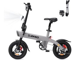 ELEKGO Elektrische Fiets EG01 - 14 Inch City Commuter EBike met 36V 7.8Ah Lithium Batterij - Volwassenen en Jongeren E-Bike met 250W Motor