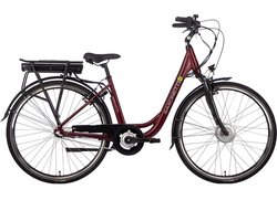 Elektrische damesfiets Advanced Plus, 50cm, Nexus 3, rood