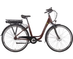 Elektrische damesfiets City Plus, 50 cm, Nxs 7, rood