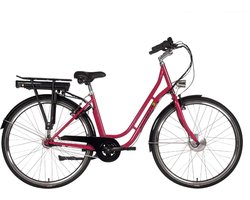 Elektrische damesfiets Fashion Plus 2.0 45cm Nexus 7 besrood