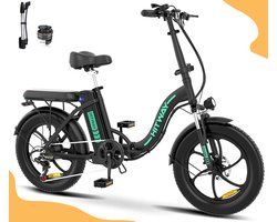 HITWAY BK6S Elektrische fiets - Ebike - 20 inch - 250W - 12 Ah - 7 versnellingen