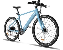 Hitway Elektrische Fiets BK19 - 27.5 Inch City Commuter EBike met Afneembare 36V 12Ah Lithium Batterij - Mountain E-Bike met 250W Motor - 7 Versnellingen - IP54 Waterdicht