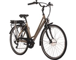 Hollandia Fiets (elektrisch) Damesfiets e-city 28'' Optima Basic Bruin 7 versnellingen - 50 cm