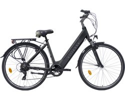 L' Amant Eco, elektrische damesfiets, 7sp, 10.4Ah, model 2023, grijs