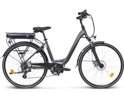 Urban E600, elektrische damesfiets midmotor 13Ah 7sp 28 inch