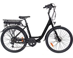 Villette le Debutant Plus dames e-bike 7.8Ah 7Sp 26 inch Glossy Black