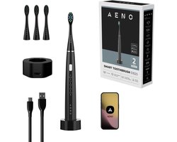 AENO DB2S - Sonische Smart Tandenborstel - 12 Standen - Smart APP - Zwart