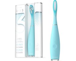 FOREO ISSA 3 Oplaadbare Elektrische Sonische Tandenborstel met Siliconen & PBT Polymeer Borstelharen, Mint