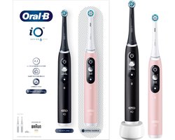 Oral-B Elektrische Tandenborstel iO Series 6 Duo Black & Pink 2 stuks