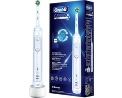 Oral-B Genius X - Wit - Elektrische Tandenborstel - Ontworpen Door Braun - 1 Handvat en 1 opzetborstel