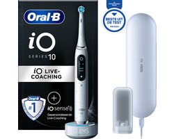 Oral-B iO 10 Elektrische Tandenborstel - Wit - Ontworpen Door Braun