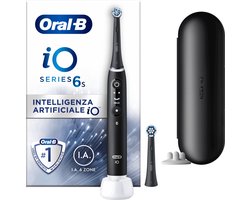 Oral-B iO 6 Volwassene Vibrerende tandenborstel Zwart