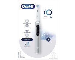 Oral-B iO 6S Volwassene Vibrerende tandenborstel Grijs, Wit