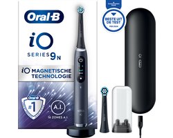 Oral-B iO 9N - Black - Elektrische Tandenborstel Ontworpen Door Braun