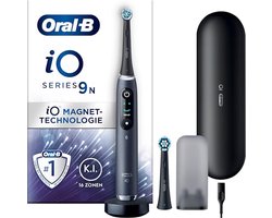 Oral-B iO Series 9N - Elektrische Tandenborstel - Met Oral-B App - Vibrerende tandenborstel - Zwart