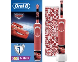 Oral-B Kids Cars - Elektrische Tandenborstel - Powered By Braun - 1 Handvat en 1 opzetborstel