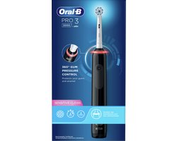 Oral-B -Pro 3- 3000 -Zwarte -Elektrische Tandenborstel - Braun